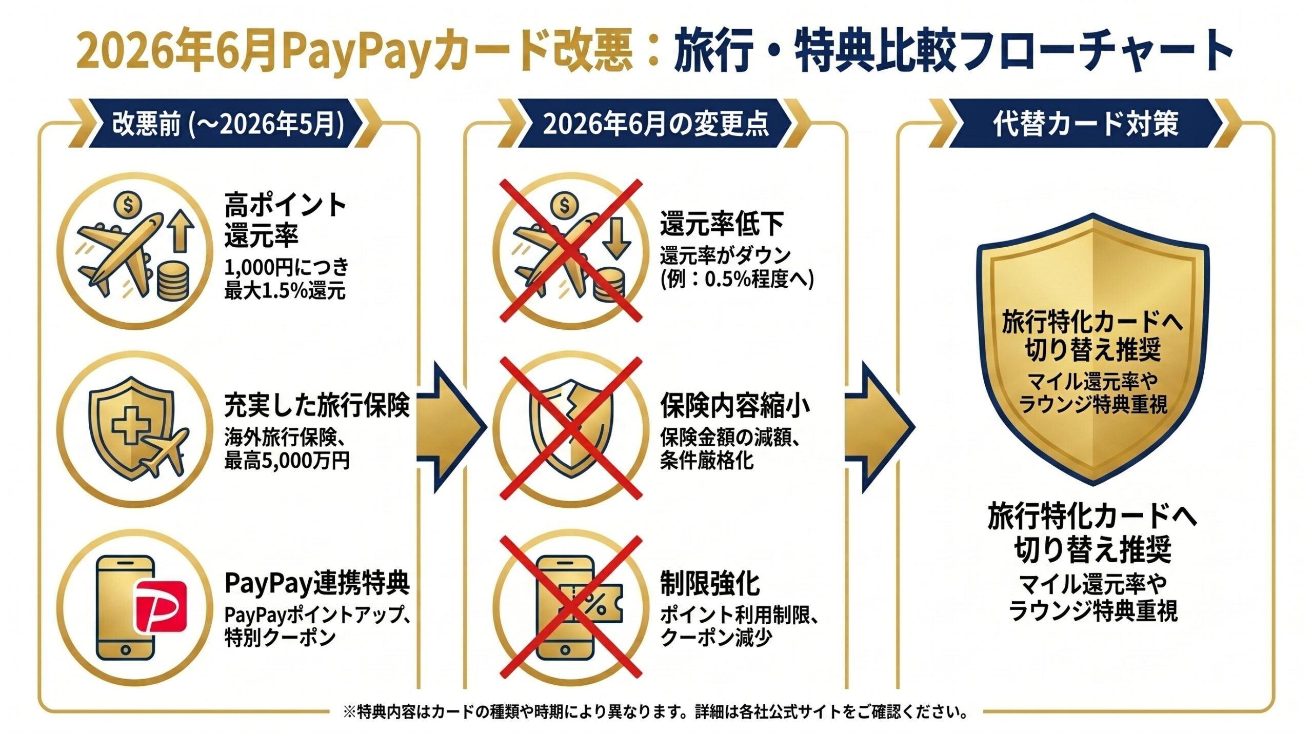PayPayカード改悪2026|変更点と乗り換え先3選 - Financial & Elite